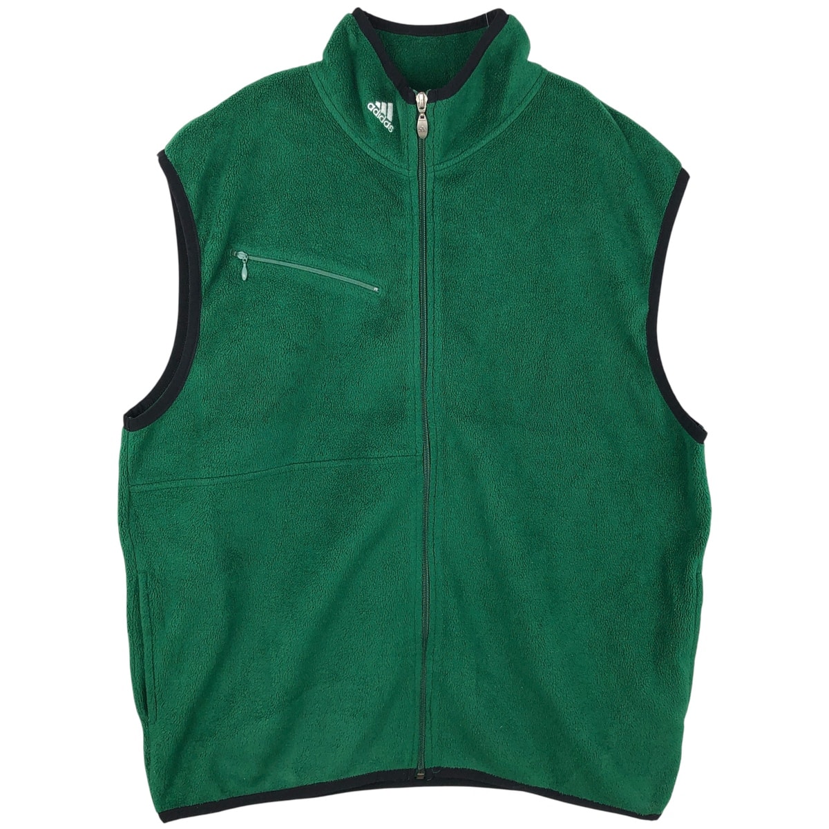 古着 90年代 アディダス adidas TEAM フリースベスト メンズXL相当 ヴィンテージ/eaa607706