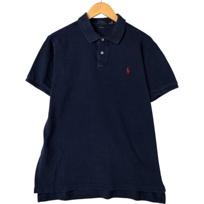 古着 ラルフローレン Ralph Lauren POLO RALPH LAUREN CUSTOM FIT 半袖 ポロシャツ メンズXL相当/eaa551314