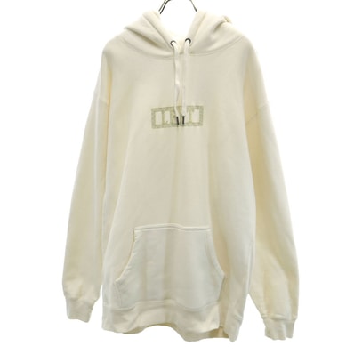 LFYT エルエフワイティー 長袖 スウェット パーカー XXL アイボリー 裏起毛 ビックサイズ