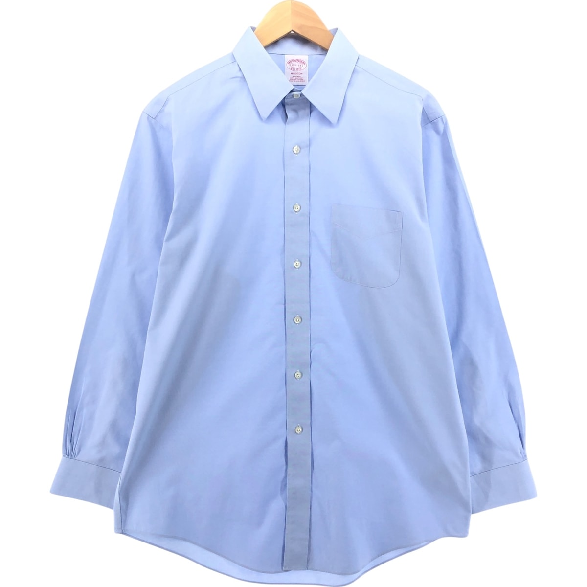 古着 ブルックスブラザーズ Brooks Brothers Est.1818 MADISON 長袖 コットンシャツ メンズM相当/eaa539790