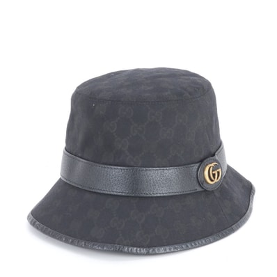 ■美品 グッチ Mサイズ 576587 4HG53 ハット