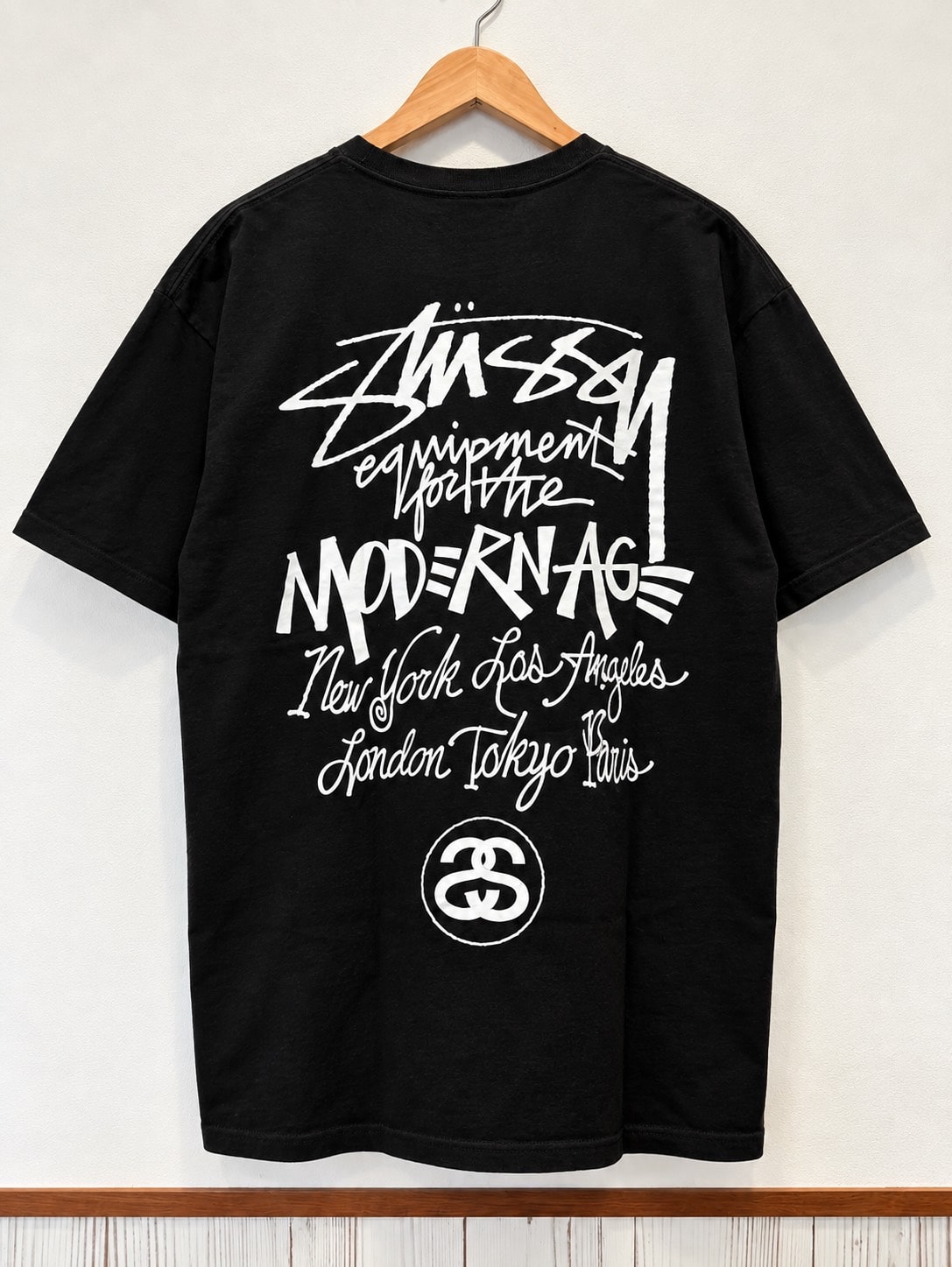 Stussy Modern Age Tee "Black"