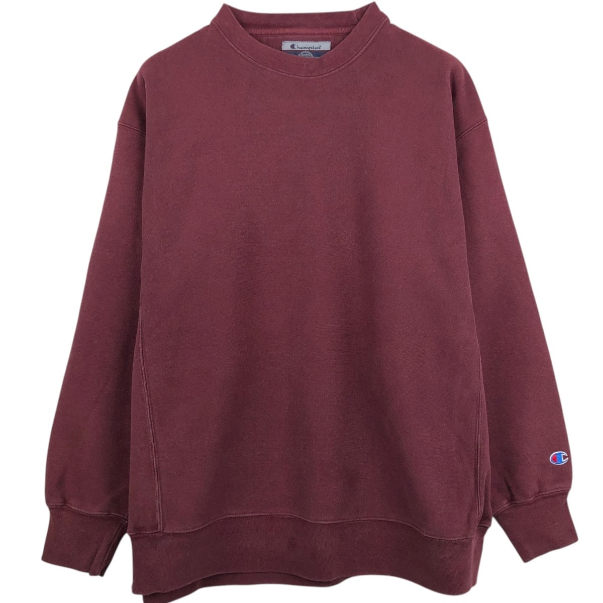 古着 00年代 チャンピオン Champion ORIGINAL REVERSE WEAVE オリジナルリバースウィーブ 目無し 無地 ブランクスウェットシャツ トレーナー メンズXL相当/eaa680166
