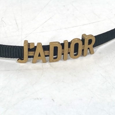 ディオール Dior J'ADIOR ジャディオール アクセサリー チョーカー ネックレス メタル ゴールド