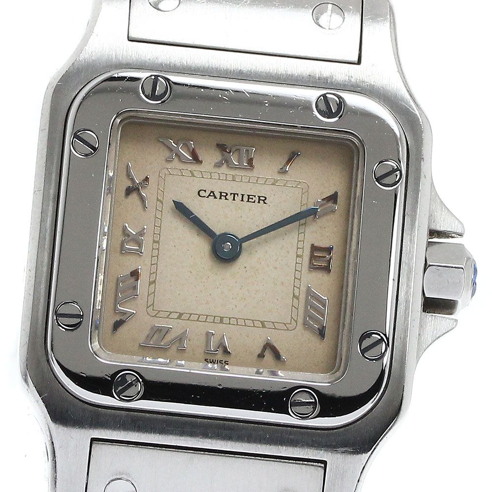 カルティエ サントスガルベ SM  W20024D6 レディース 【中古】