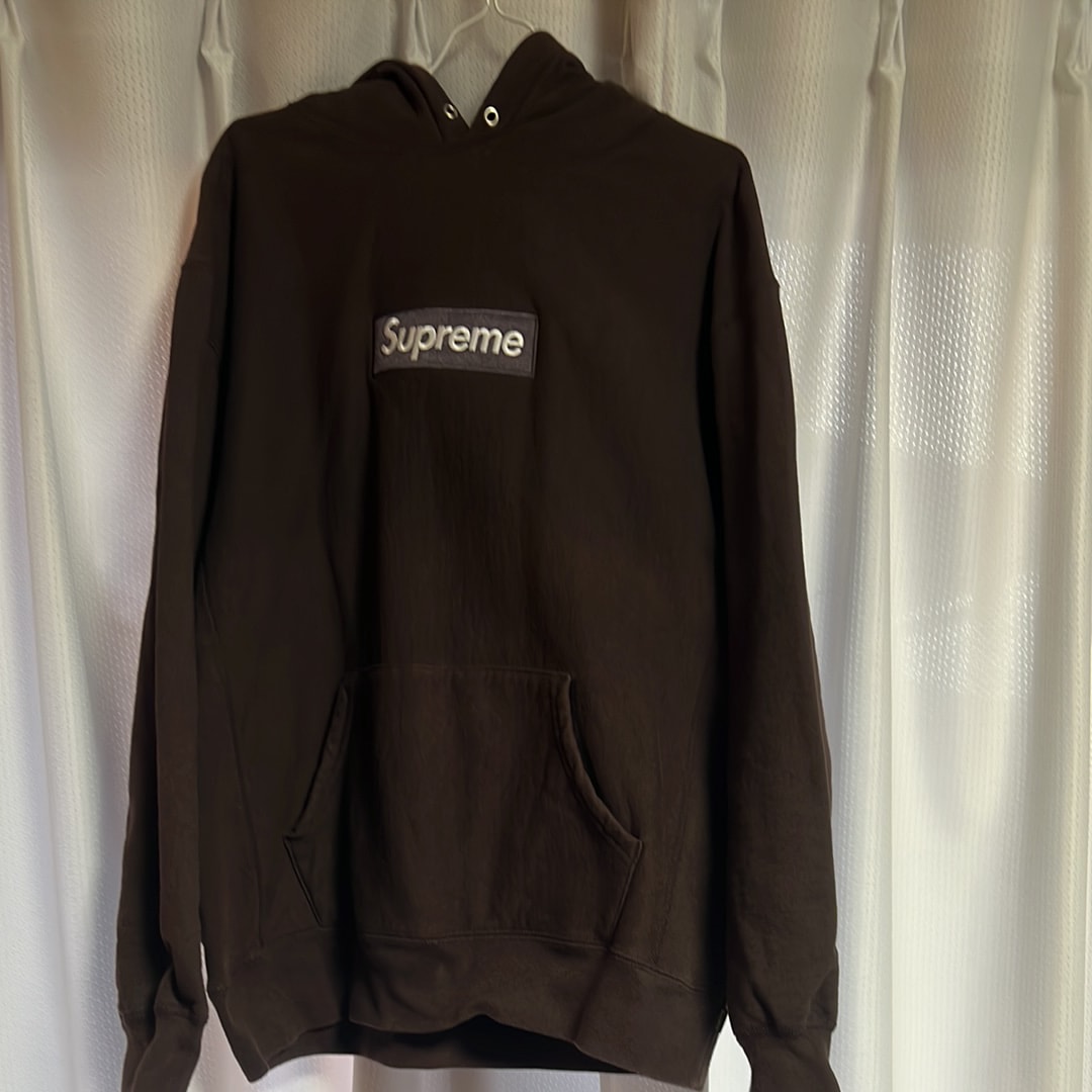 Supreme Box Logo Hooded Sweatshirt "Dark Brown" (21FW)