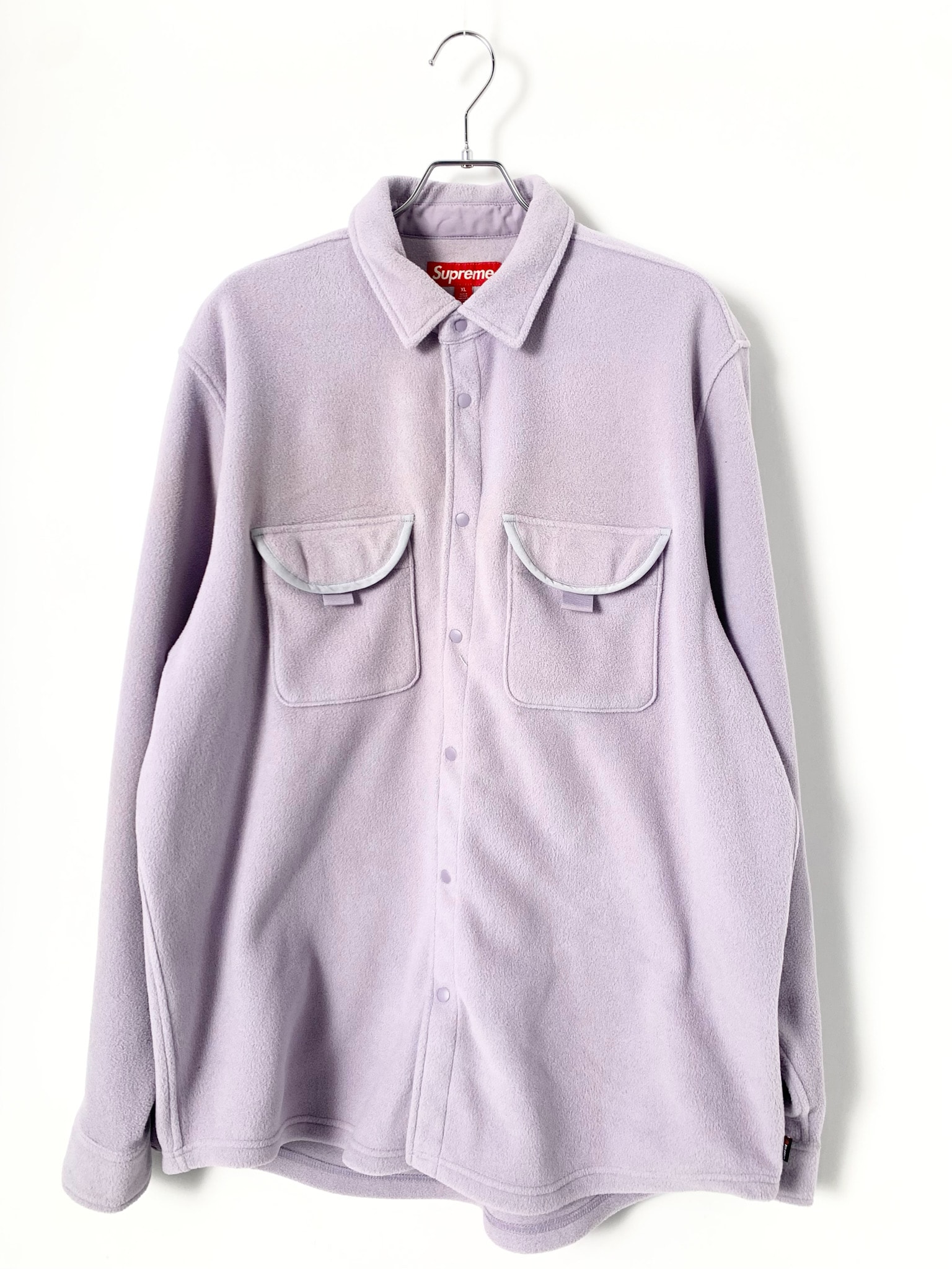 Supreme Polartec Shirt "Purple"(FW23)