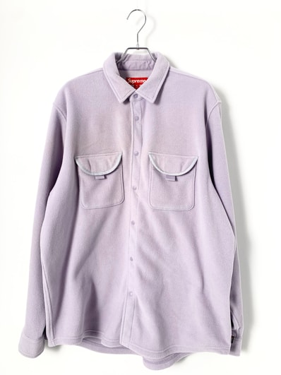 Supreme Polartec Shirt "Purple"(FW23)