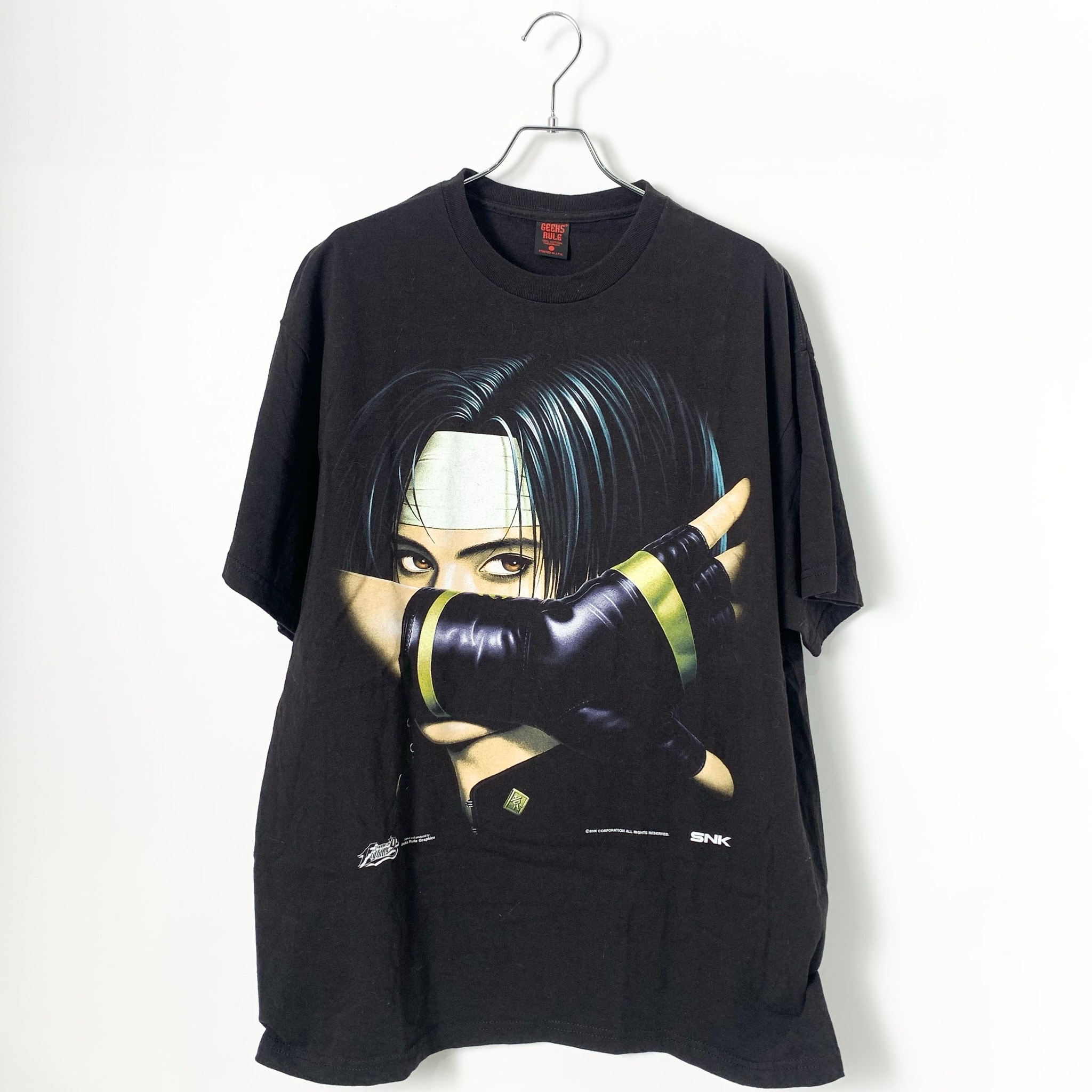Geeks Rule x The King Of Fighters '95 Silkscreen Printing T Shirt "Black"
