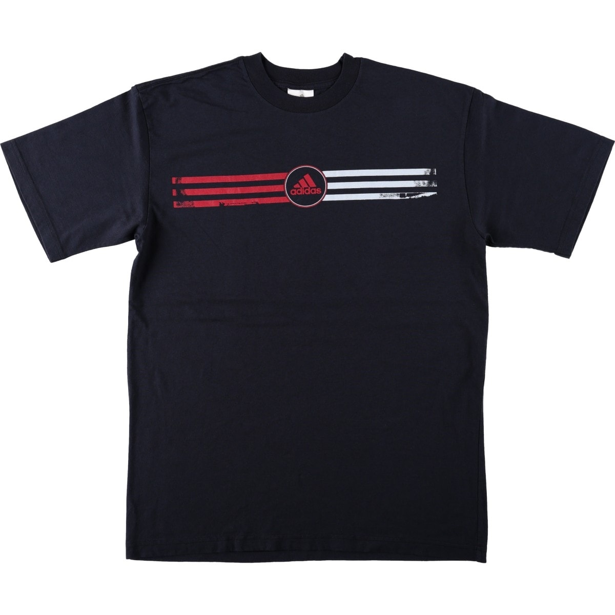 古着 アディダス adidas ロゴプリントTシャツ カナダ製 メンズXL相当/eaa672749