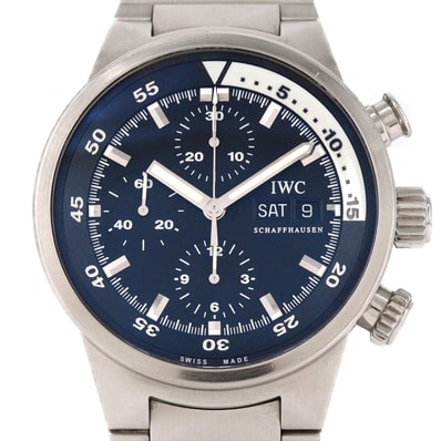 【ノーメンテナンス還元価格】IWC アクアタイマークロノグラフ IW371928 SS 自動巻