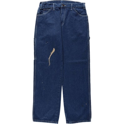 古着 ディッキーズ Dickies RELAXED FT デニムペインターパンツ メンズw33相当/eaa664143
