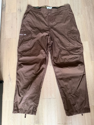 WTAPS MILT9601 / Trousers / Cotton. Ripstop. Identity "Brown"