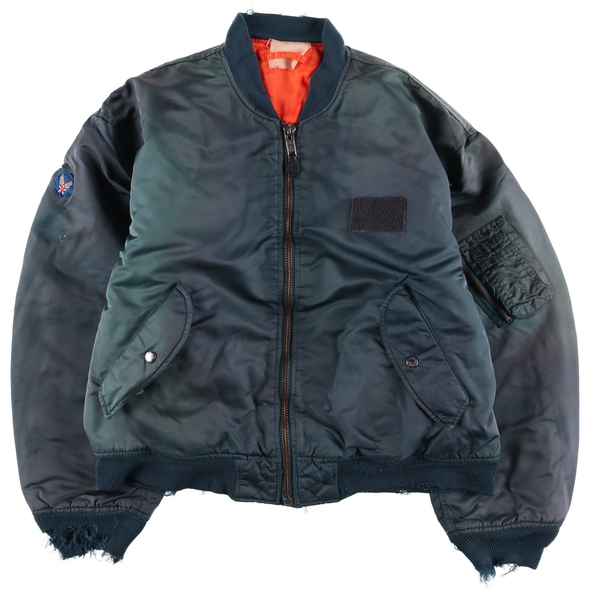 古着 民間品 アヴィレックス AVIREX MA-1タイプ 中綿入り ミリタリー フライトジャケット メンズXL相当/eaa603278