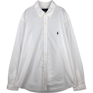 古着 ラルフローレン Ralph Lauren CLASSIC FIT 長袖 ボタンダウンシャツ メンズXL相当/eaa628867