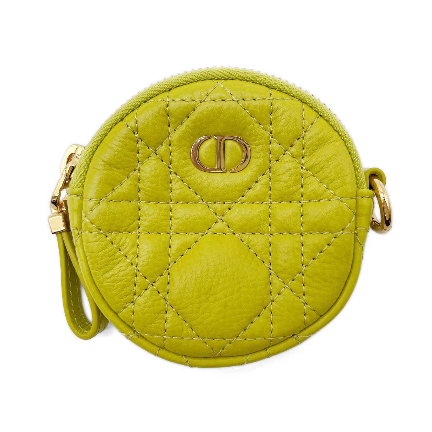 Dior ディオール CDアイコン コインケース
レザー グリーン ユニセックス
【中古】