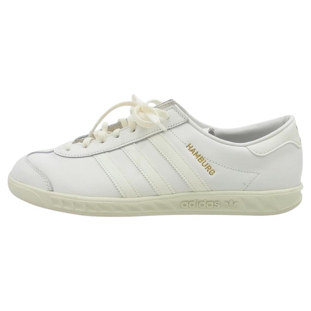 adidas アディダス スニーカー FX5671 HAMBURG ハンブルグ ローカット スニーカー ホワイト系 28cm【中古】
