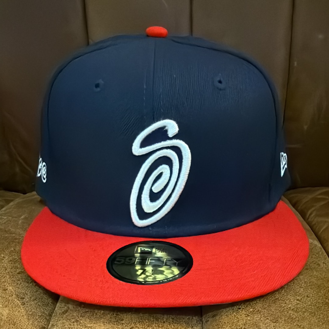 Stussy CURLY S NEW ERA CAP "White"