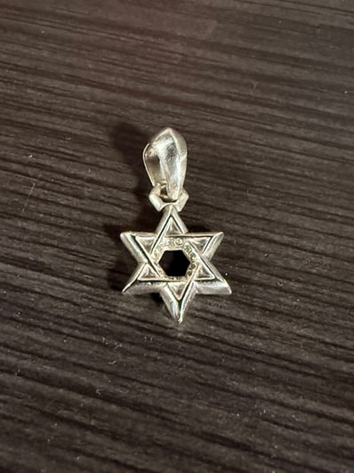 Chrome Hearts Star of David Charm "Silver"
