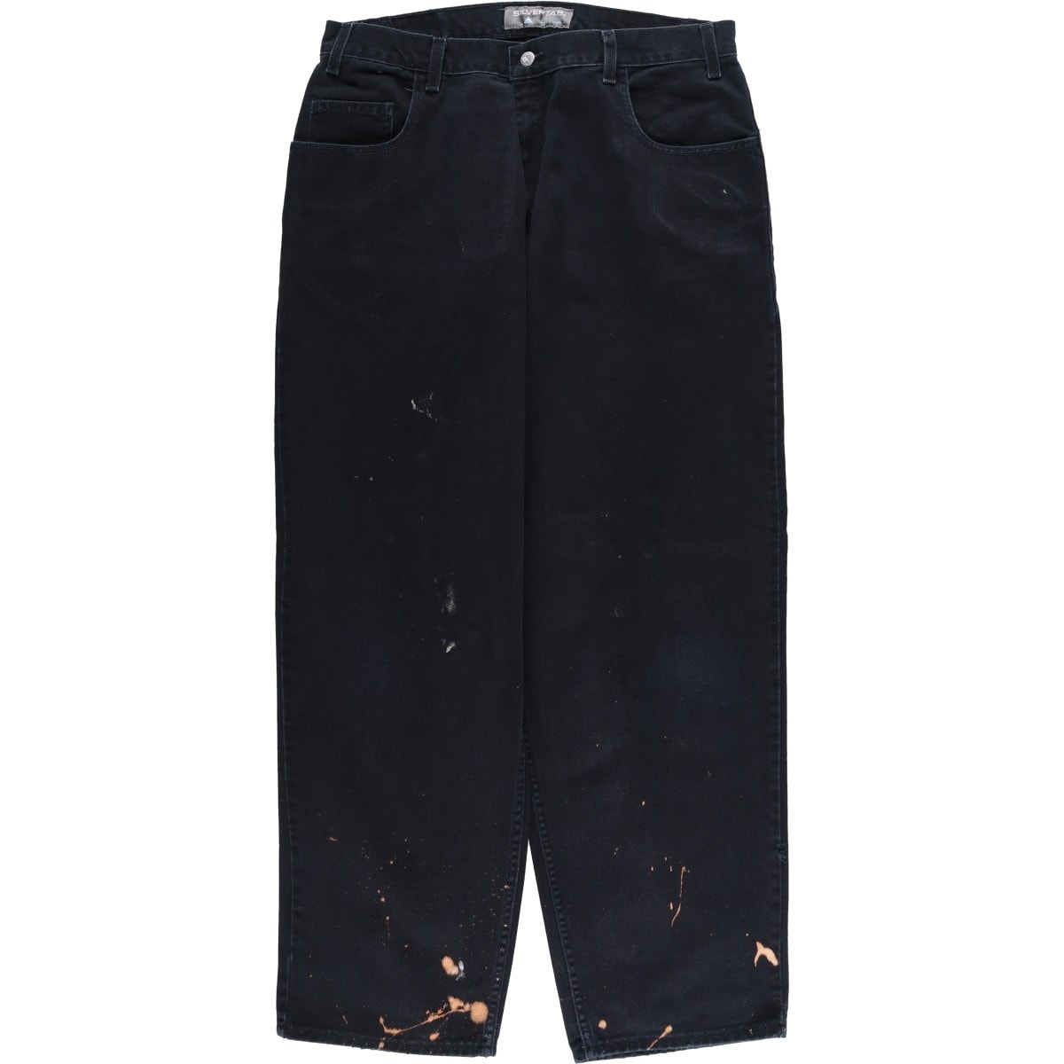 古着 00年代 リーバイス Levi's SILVER TAB シルバータブ BAGGY FIT ブラックデニム ストレートデニムパンツ メンズw36相当/eaa628197
