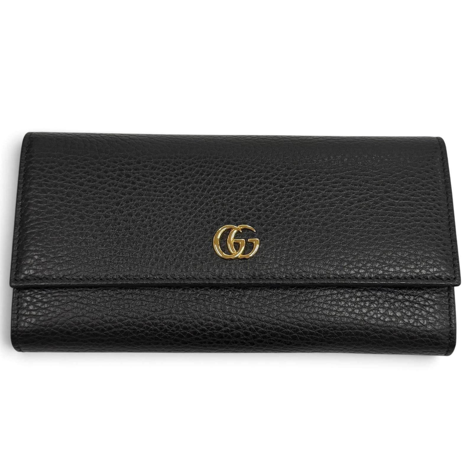 未使用品 グッチ 長財布 ダブルG コンチネンタルウォレット 456116