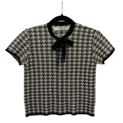 COMME des GARCONS コムデギャルソン カットソー JN-100240 ブラックホワイト