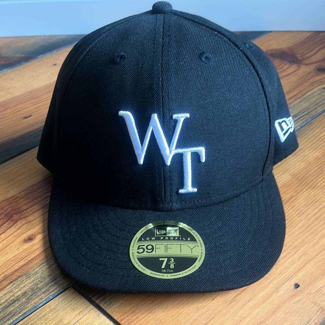 Wtaps x NEWERA 59FIFTY LOW PROFILE / CAP / POLY. TWILL. "Black" 221NENED-HT01