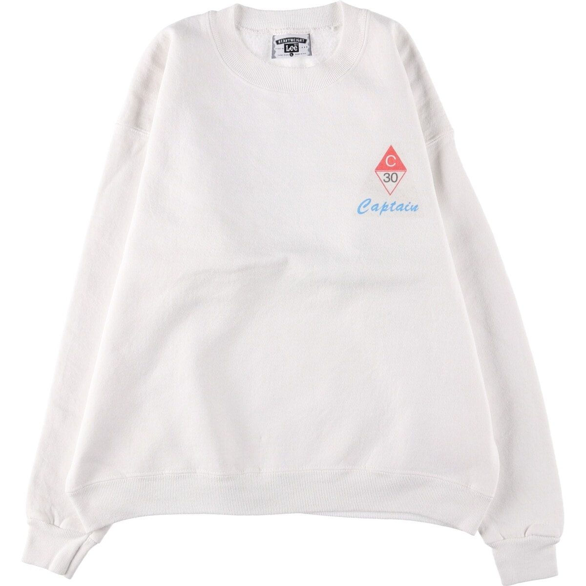 古着 90年代 リー Lee HEAVY WEIGHT プリントスウェットシャツ トレーナー USA製 メンズL相当 ヴィンテージ/eaa531849