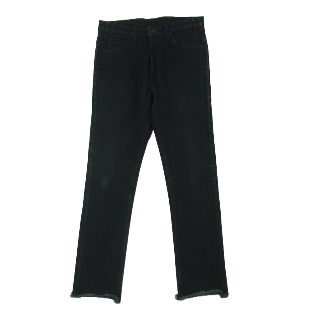 UNUSED アンユーズド デニムパンツ UW0527 カットオフ スリム デニム パンツ 日本製 ブラック系 1【中古】