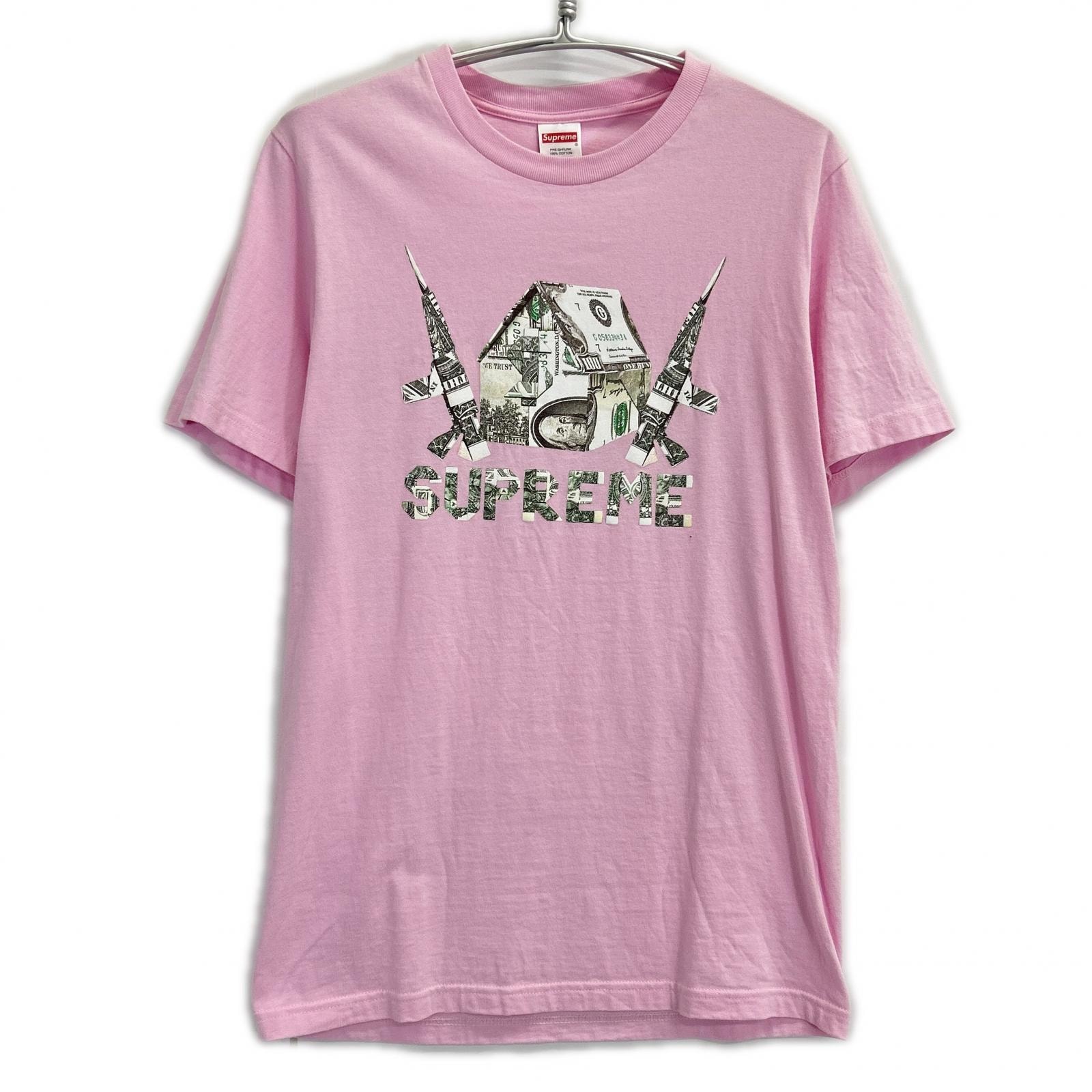 シュプリーム 26SS ライトピンク Origami Tee S