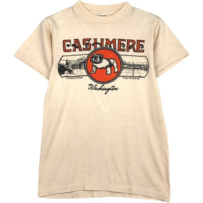 古着 80~90年代 ヘインズ Hanes 50/50 combed プリントTシャツ USA製 レディースS相当 ヴィンテージ/eaa635582