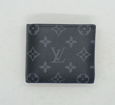 Louis Vuitton Brazza Wallet NM Monogram Eclipse