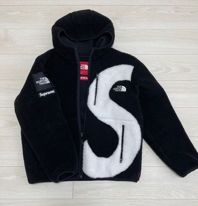 Supreme x The North Face S Logo Hooded Fleece Jacket "Black"