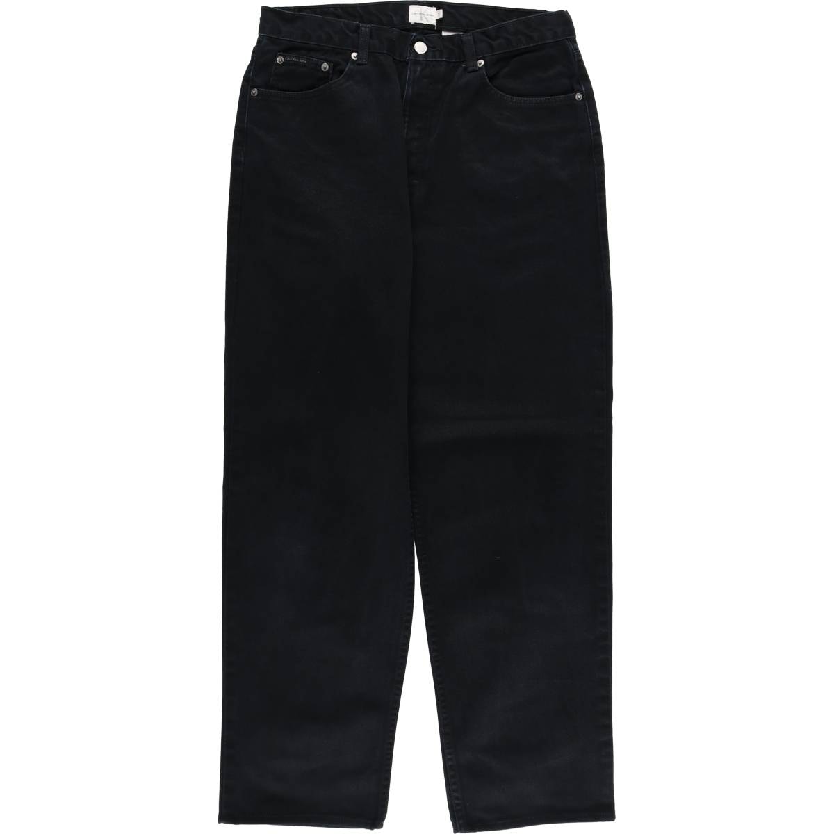 古着 90~00年代 カルバンクライン Calvin klein JEANS ブラックデニム テーパードデニムパンツ メンズw33相当 ヴィンテージ/eaa628135