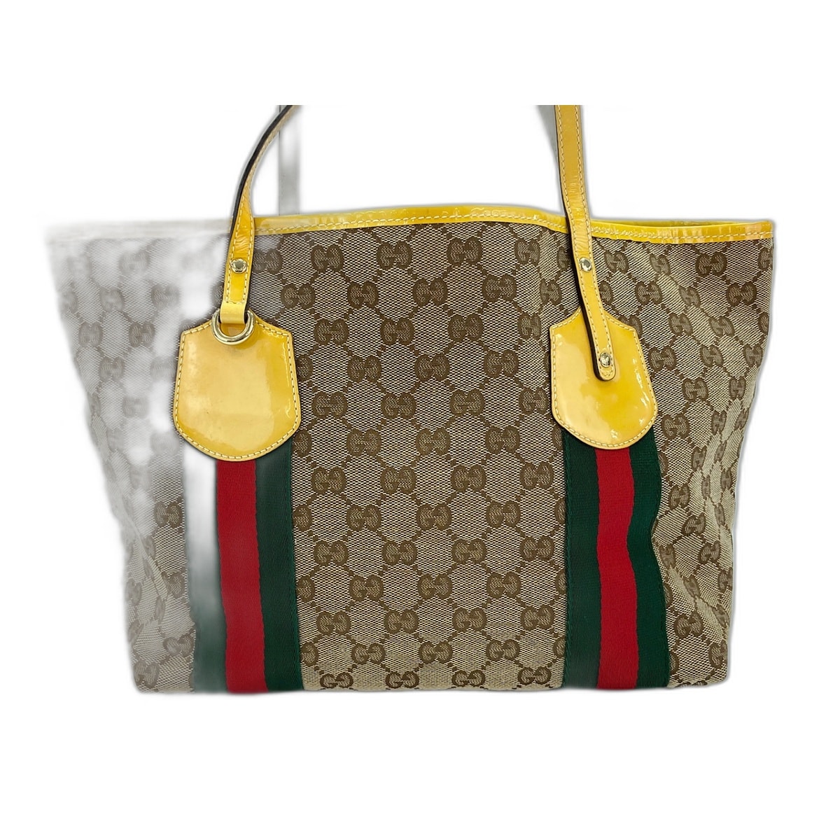グッチ GUCCI シェリーライン トートバッグ【中古】