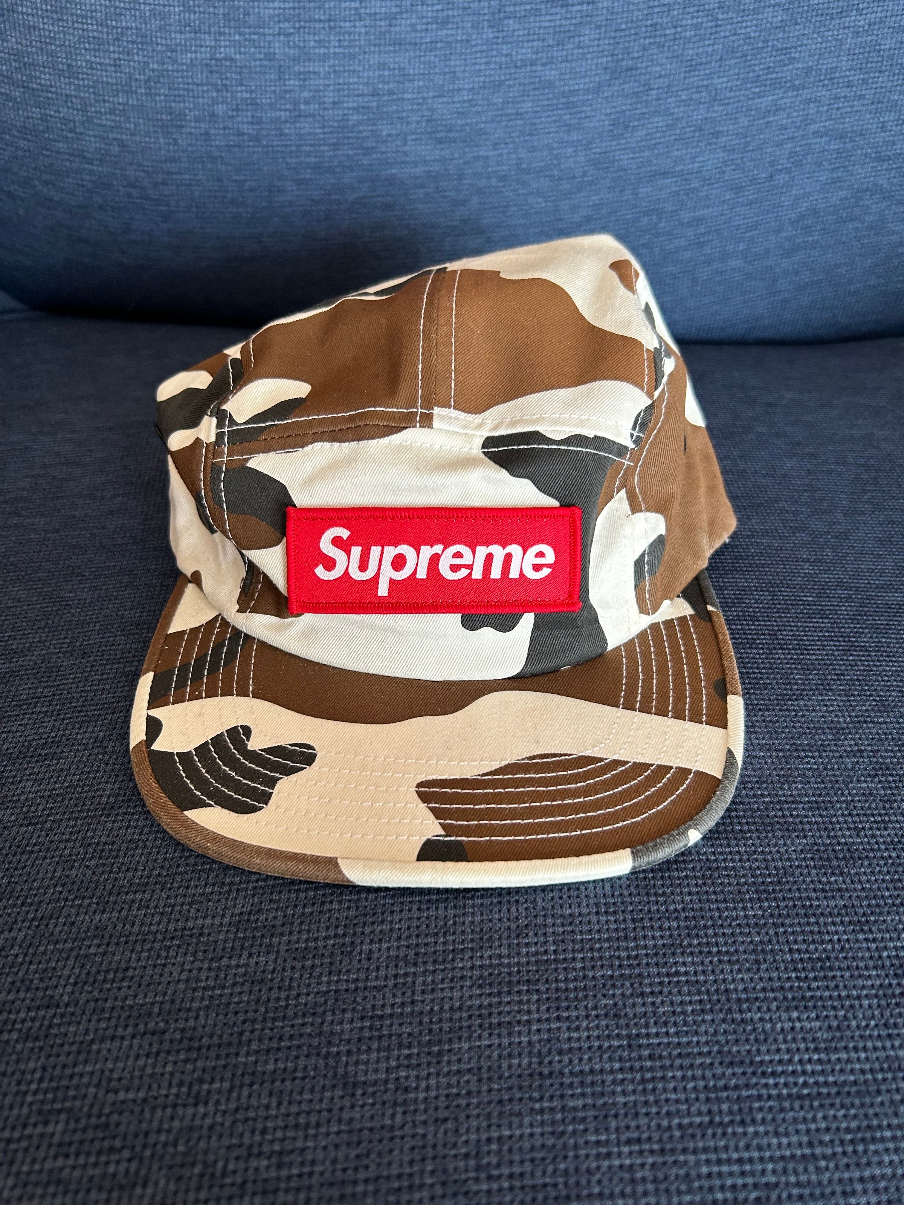 Supreme 2016aw Camo Camp Cap