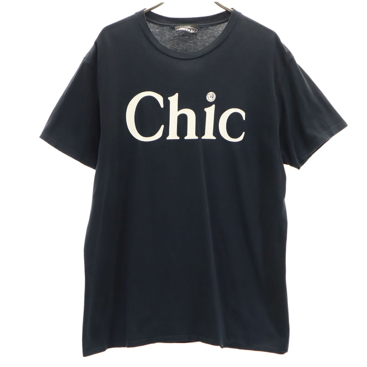 BEAMS ビームス 半袖 Tシャツ 黒 WITH A SMILE