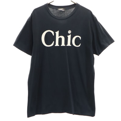 BEAMS ビームス 半袖 Tシャツ 黒 WITH A SMILE