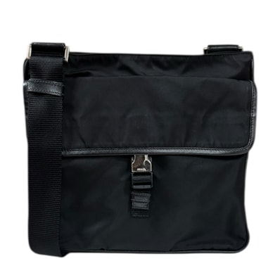 プラダ ショルダーバッグ ナイロン VA0269 ブラック レディース PRADA 中古