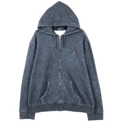 古着 ラルフローレン Ralph Lauren POLO RALPH LAUREN スウェットフルジップパーカー メンズXXL相当/eaa606018