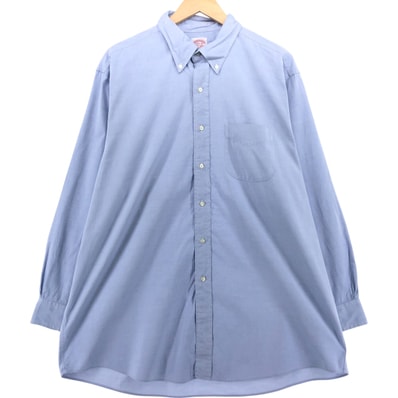 古着 ブルックスブラザーズ Brooks Brothers Est.1818 長袖 ボタンダウンシャツ メンズXL相当/eaa543587