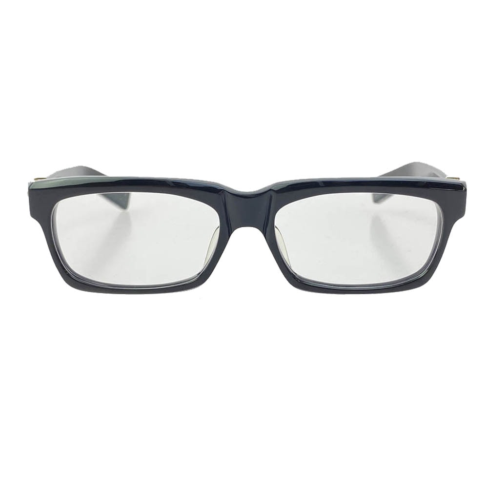 CHROME HEARTS クロムハーツ(原本無) メガネ 55□17-143 SPLAT-A BSフレアテンプル ウェリントン サングラス メガネ ブラック系 55□17-143【中古】