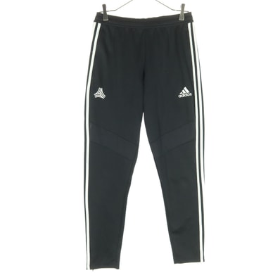 adidas アディダス トラックパンツ M ブラック 裾ファスナー