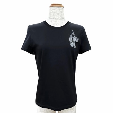 未使用 エルメス 半袖Tシャツ カルトゥッシュパルフロワ 34 5H4632DC