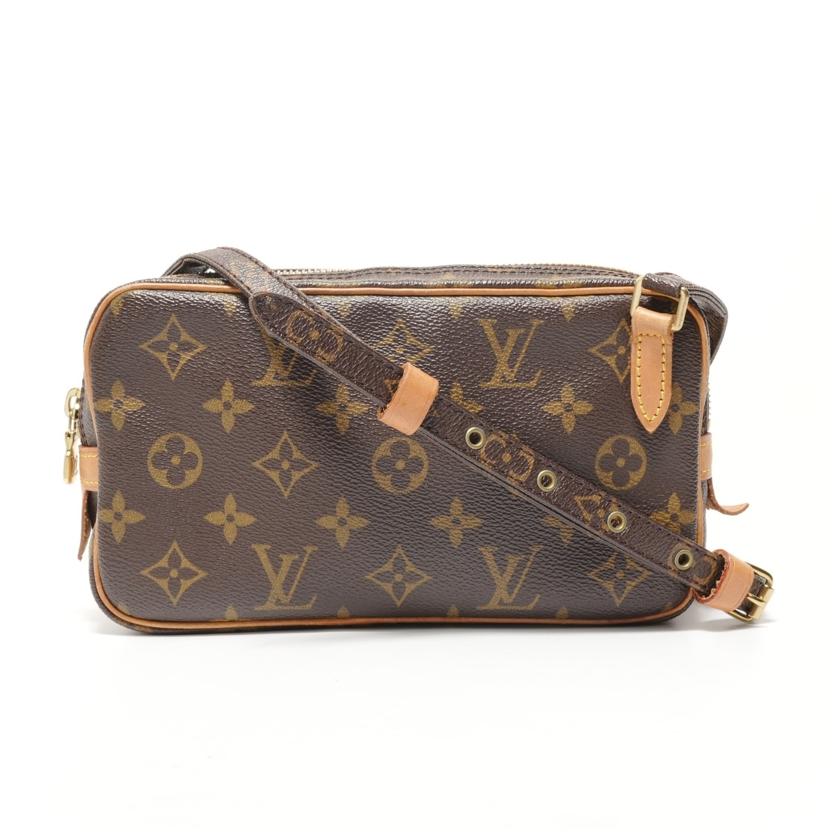 ヴィトン LV モノグラム マルリー バンドリエール 2003年製 ショルダーバッグ【中古】