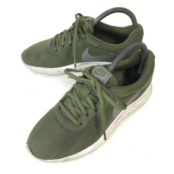 NIKE★Tanjun SE BR Running Shoe/ランニングシューズ/スニーカー【24.0/green/緑】sneakers/Shoes/trainers◆C-196