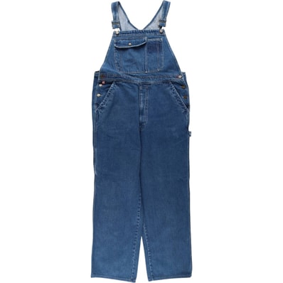古着 ラルフローレン Ralph Lauren CHAPS チャップス デニムオーバーオール メンズw36相当/eaa630404