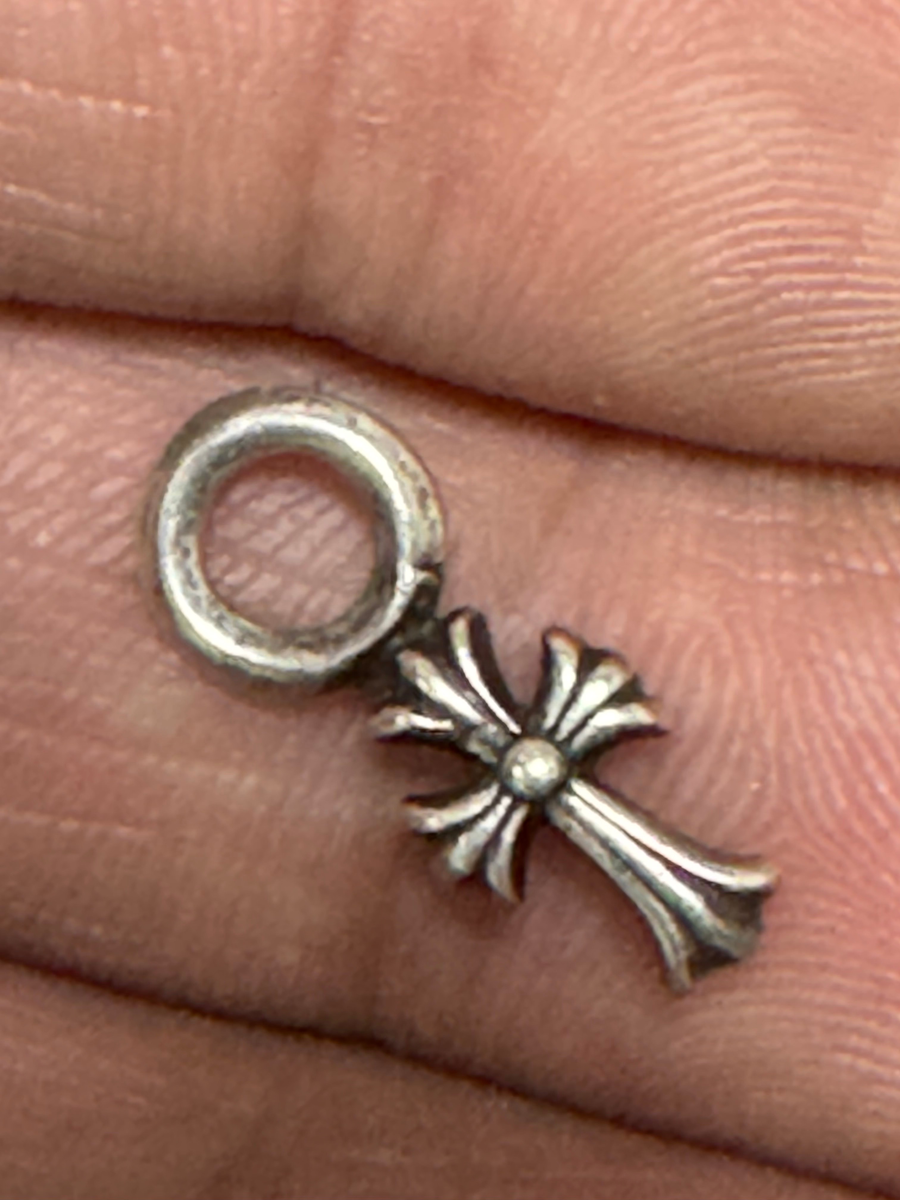 Chrome Hearts Stack Cross Charm V1 "Silver"