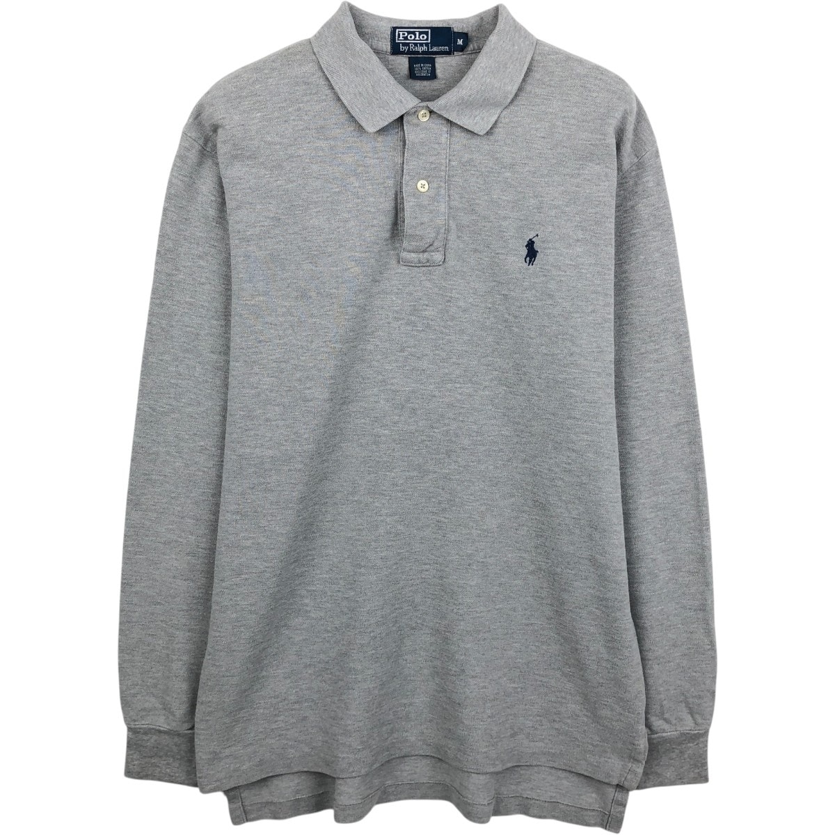 古着 ラルフローレン Ralph Lauren 長袖 ポロシャツ メンズM相当/eaa652840