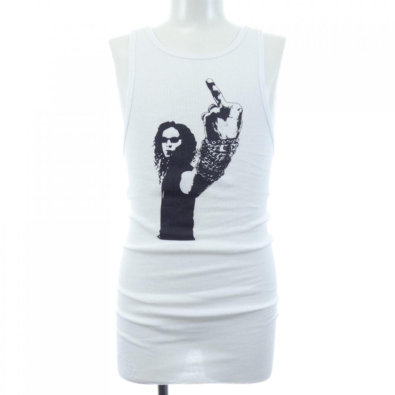 Chrome Hearts Richard Stark Print Tank Top "White/Black"